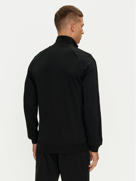 HUGO Hugo Bluza Tonal Logo 50520493 Czarny Regular Fit