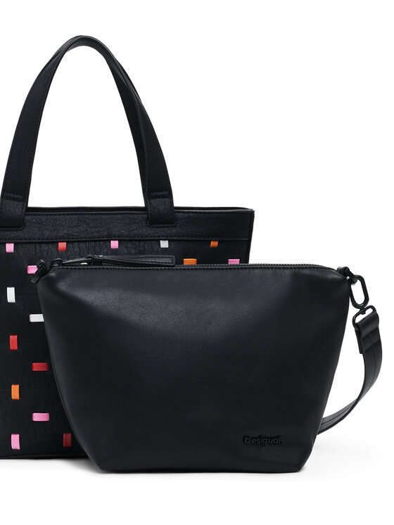 Desigual Desigual Handtasche 25SAXPC2 Schwarz