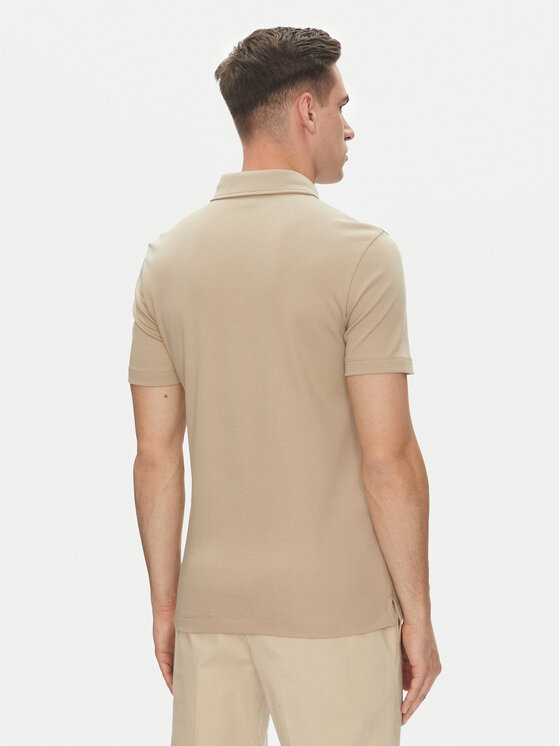 BOSS BOSS Polokošeľa Palosh 30 50471335 Béžová Slim Fit