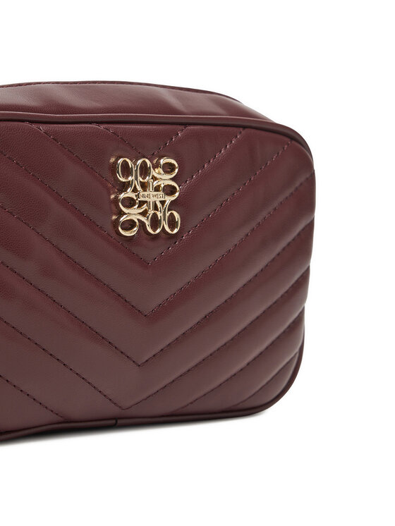 Nine West Nine West Ročna torba CEO-MARY-LA513-89 Bordo rdeča