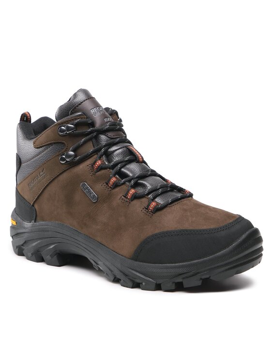 Regatta Regatta Trekking čevlji Burrell Leather RMF581 Rjava
