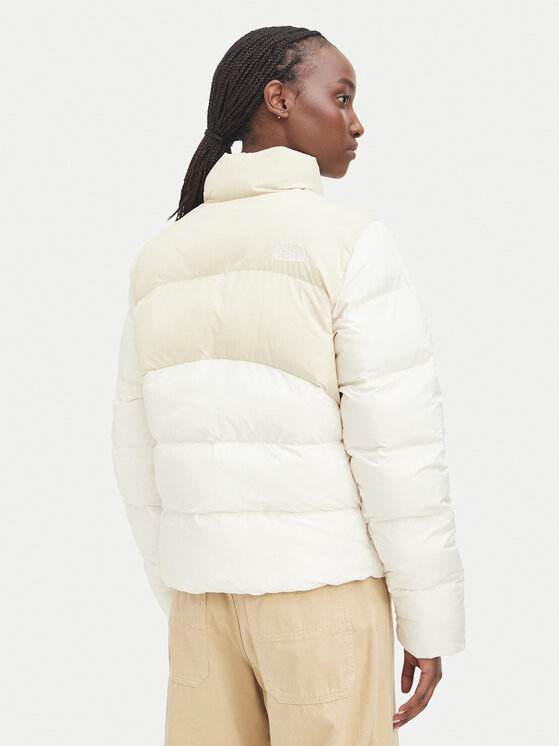 The North Face The North Face Зимно яке Saikuru NF0A8GCB Светлобежов Boxy Fit