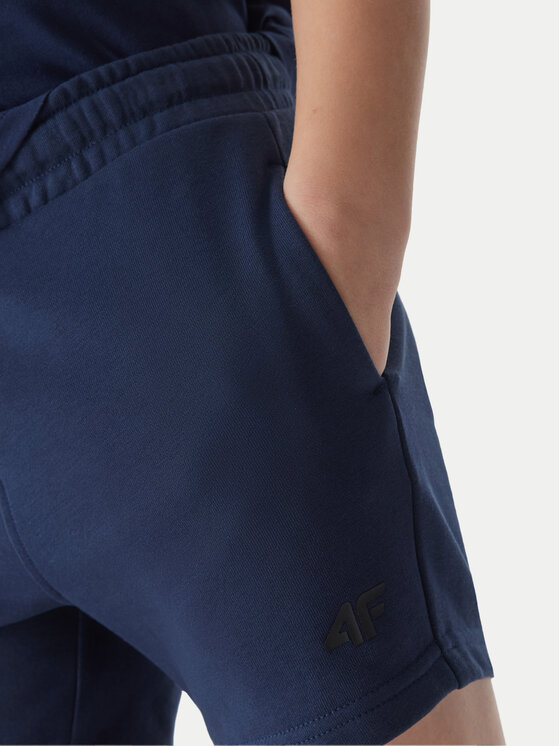 4F 4F Спортивні шорти 4FJWSS24TSHOM272 Cиній Regular Fit