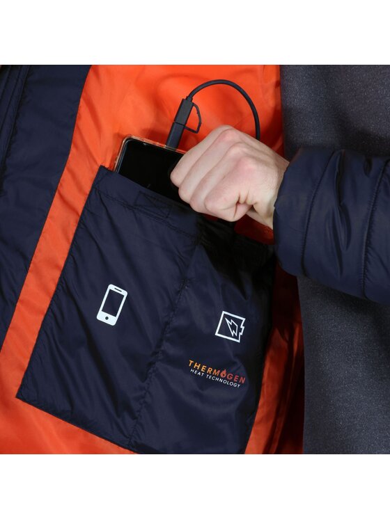 Regatta Regatta Kurtka outdoor Thermogen Granatowy Long Fit
