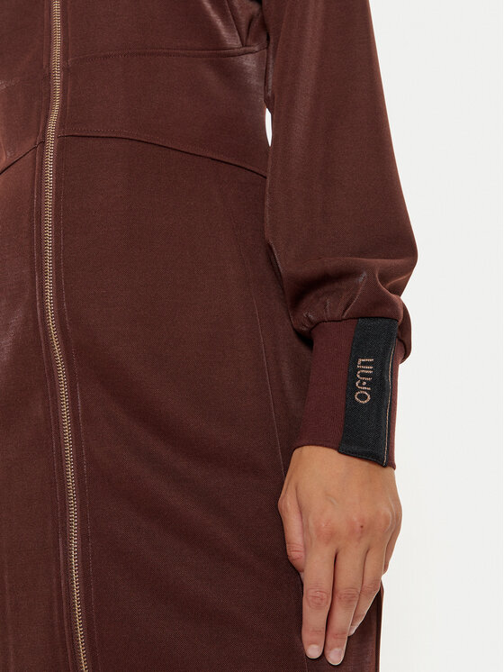 Liu Jo Sport Liu Jo Sport Sukienka codzienna TF4261 J4751 Brązowy Regular Fit