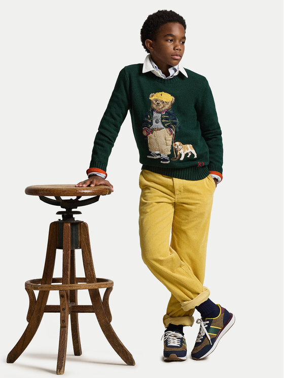 Polo Ralph Lauren Polo Ralph Lauren Sveter 323978393001 Zelená Regular Fit