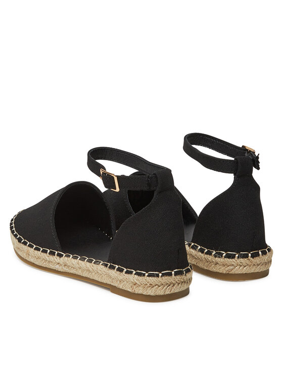 DeeZee DeeZee Espadrilky E8265-6 Čierna