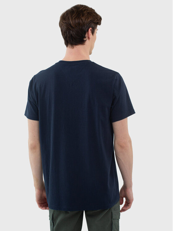 BIG STAR BIG STAR T-Shirt VINCER_403_150 Granatowy Basic Fit