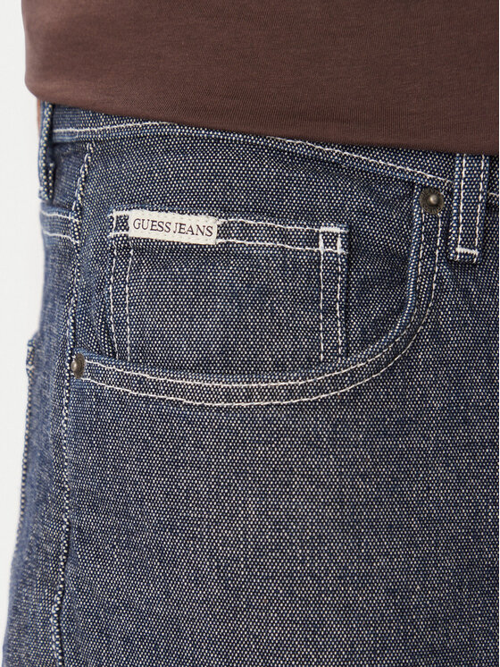 Guess Jeans Guess Jeans Traperice M6BA0E D1875 Tamnoplava Loose Fit