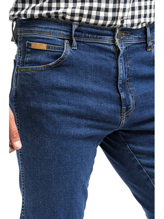 Wrangler Wrangler Jeans W12SOAR26 Blu scuro Extra Slim Fit