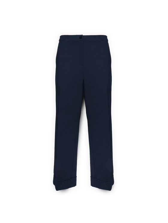 Elena Mirò Elena Mirò Pantaloni di tessuto P801P000340N034 Blu Regular Fit