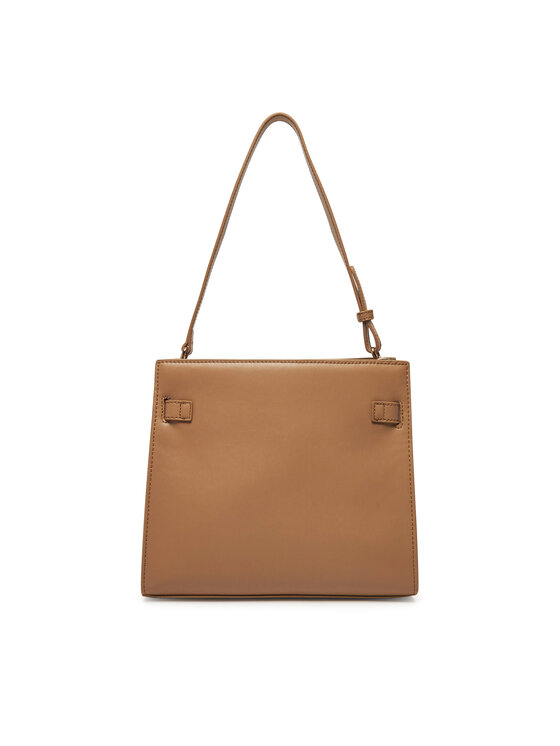 Tommy Hilfiger Tommy Hilfiger Ročna torba Th Heritage Shoulder Bag AW0AW17182 Rjava