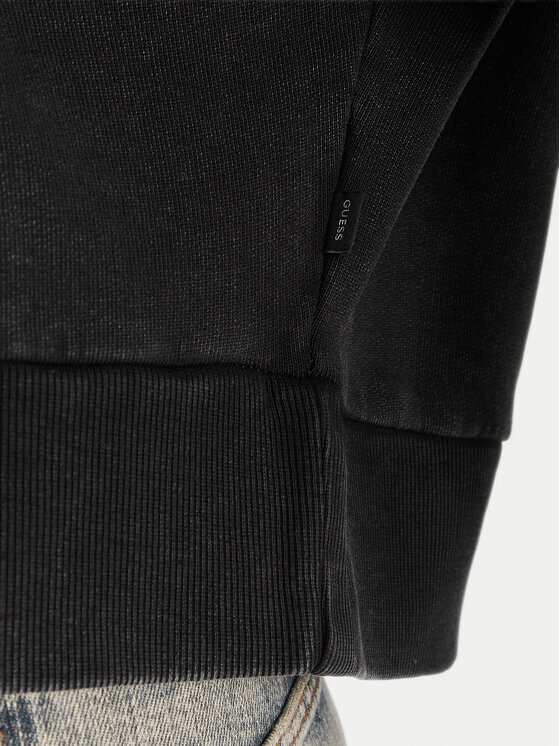 Guess Jeans Guess Jeans Felpa W6RQ04 KCPR1 Nero Regular Fit
