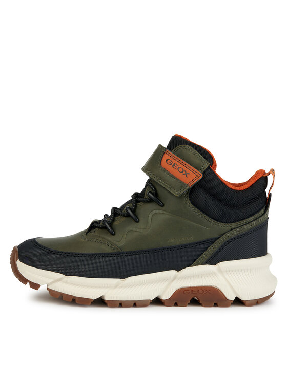 Geox Geox Μπότες J Flexyper Plus Boy J36LCG 0MEFU C0623 S Χακί
