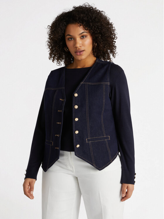 Fiorella Rubino Fiorella Rubino Giacca outdoor L411T000047N034 Blu Regular Fit