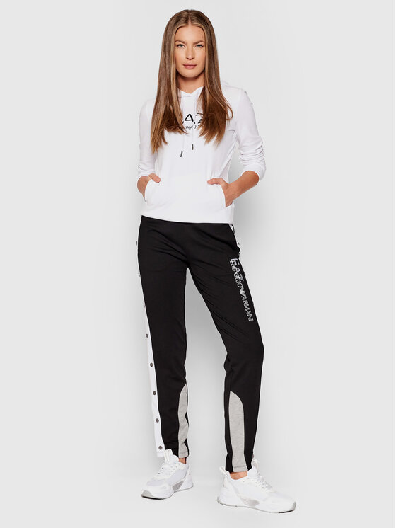 EA7 Emporio Armani EA7 Emporio Armani Світшот 8NTM36 TJCQZ 0102 Білий Regular Fit