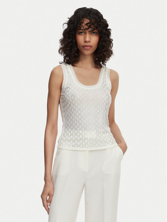 Marciano Guess Top 5RGP21 6311A Écru Regular Fit