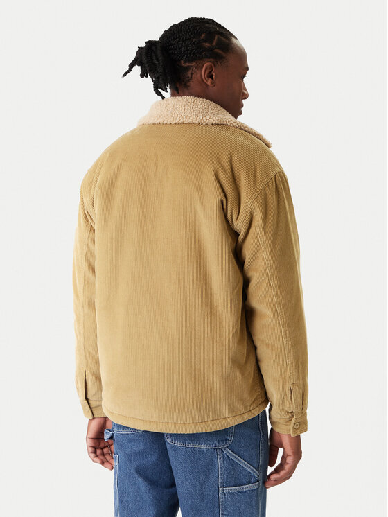 Quiksilver Quiksilver Geacă Dna Sherpa Harrington EQYJK04201 Bej Regular Fit