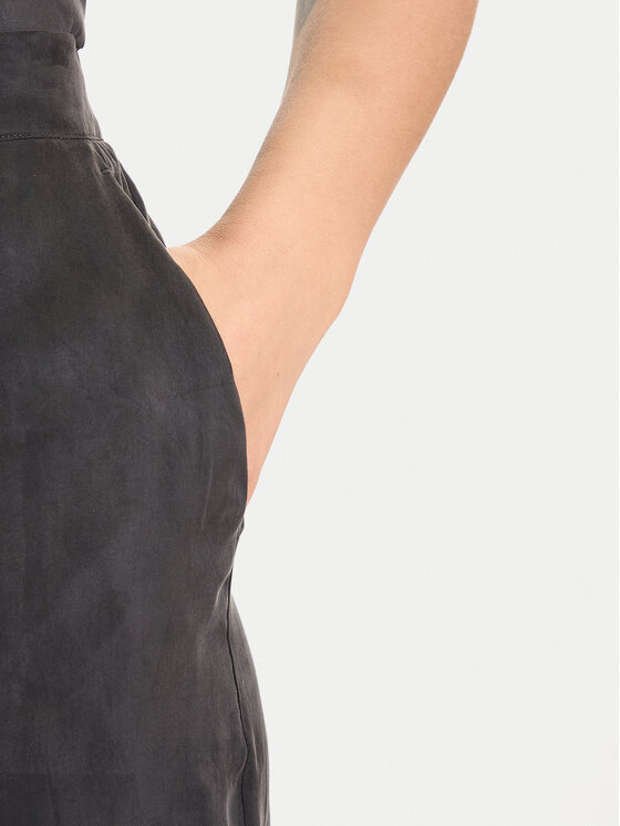 Guess Guess Pantaloni di tessuto W5YB02 WH5N2 Nero Regular Fit