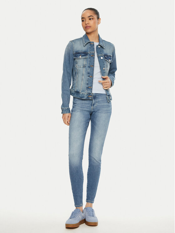 Tommy Jeans Tommy Jeans Jeansy Sylvia DW0DW20223 Modrá Skinny Fit