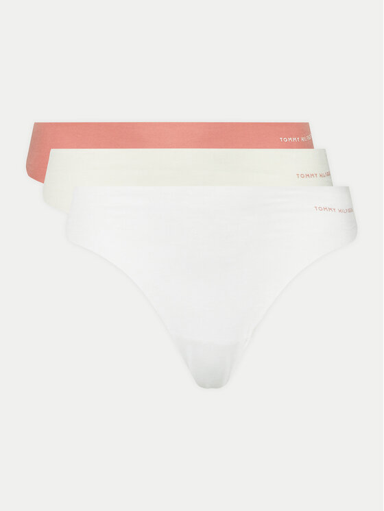 Tommy Hilfiger Tommy Hilfiger Sada 3 kusů brazilských kalhotek UW0UW03871 Barevná