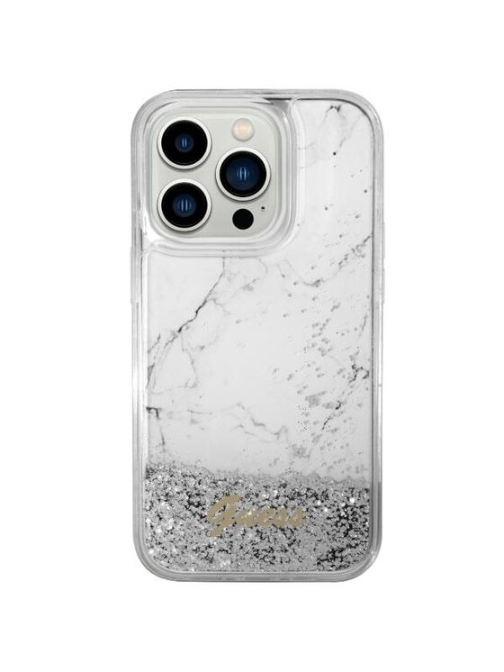Etui na telefon Guess, Białe, iPhone 14