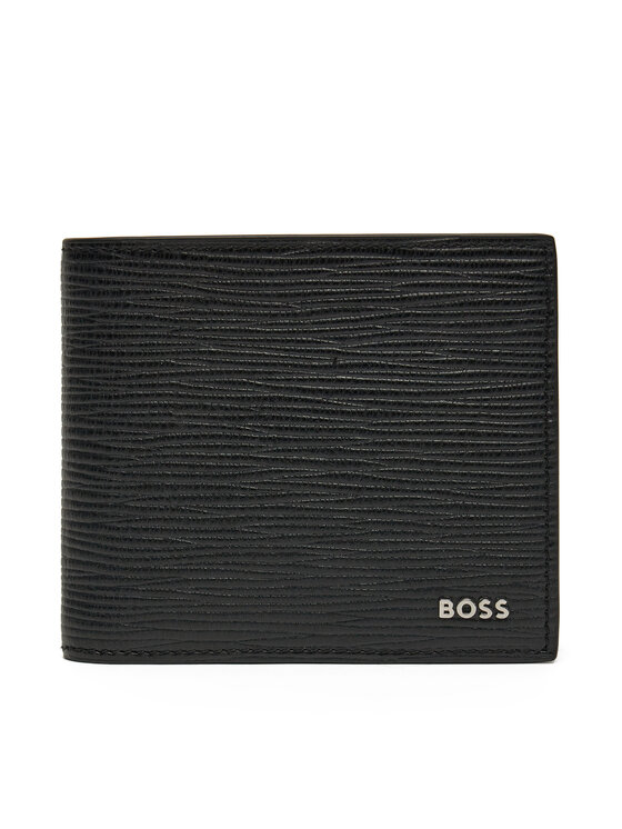 BOSS BOSS Sada peňaženka a puzdro na karty Gift-boxed 50536901 Čierna