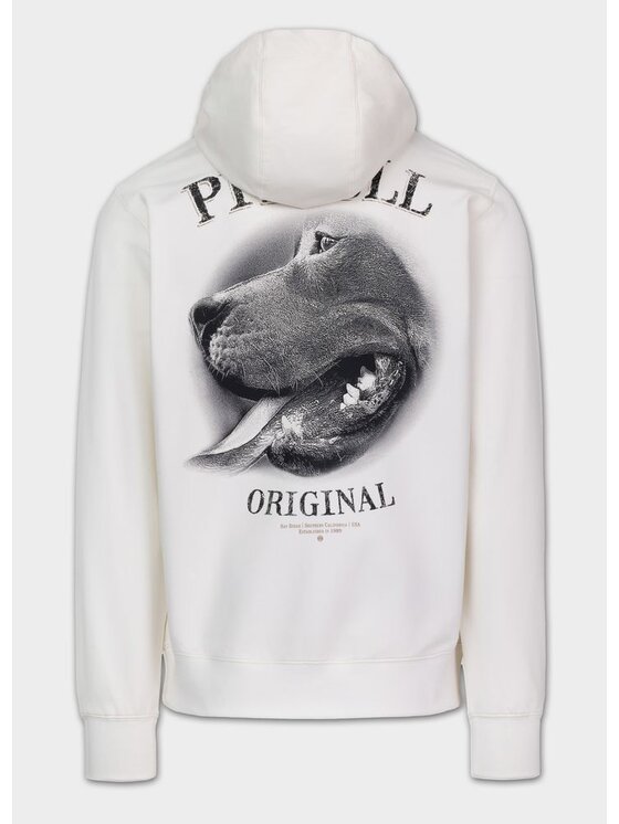 PITBULL PITBULL Bluza MIDNIGHT Biały Regular Fit