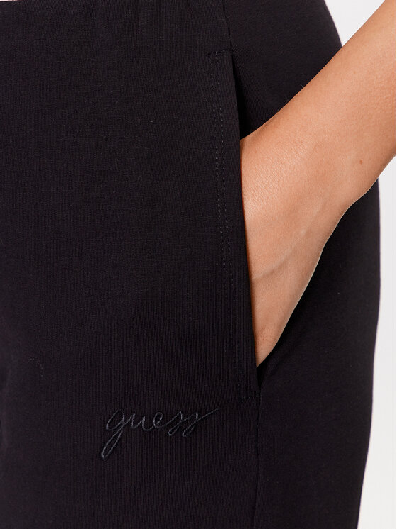 Guess Guess Spodnji del pižame O3YB00 KBS91 Črna Regular Fit
