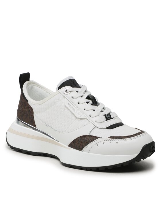MICHAEL Michael Kors MICHAEL Michael Kors Laisvalaikio batai Flynn Trainer 43S3FYFS7D Balta