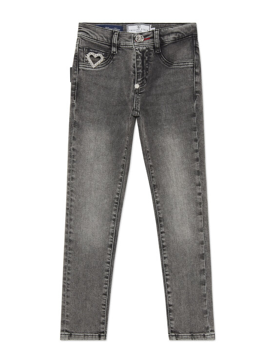 PHILIPP PLEIN PHILIPP PLEIN Jeggins 20161 Šedá Comfort Fit
