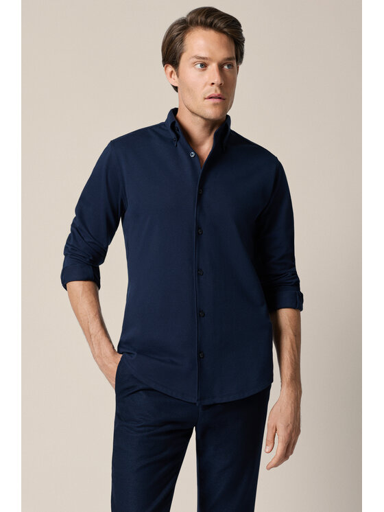 Lancerto Lancerto Koszula Marenzi Regular KO073126000068 Granatowy Regular Fit