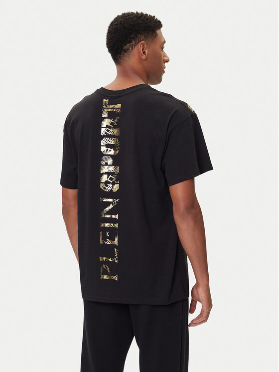 Plein Sport Plein Sport Póló FAEC MTK8360 STE001N Fekete Loose Fit