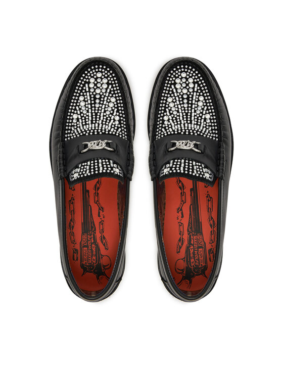 Naked Wolfe Naked Wolfe Mocasini Riviera Negru