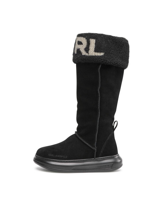KARL LAGERFELD KARL LAGERFELD Kozaki KL44582 Czarny