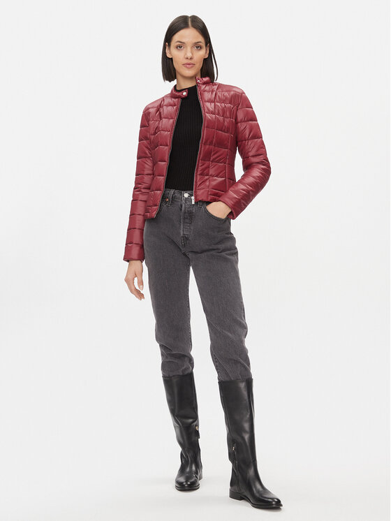 Trussardi Trussardi Žieminė striukė 56S00924 Vyšninė Regular Fit