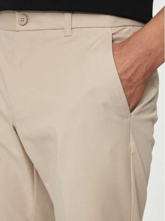 Guess Guess Stoffhose M4YB01 WG9Z2 Beige Slim Fit