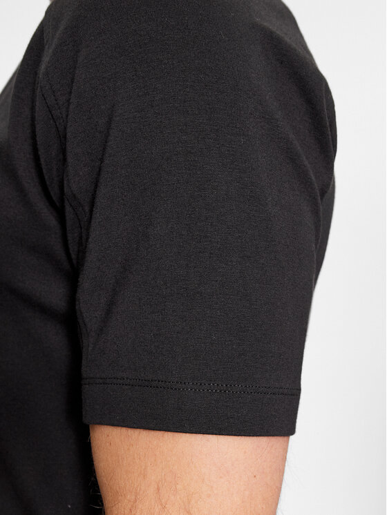 Aeronautica Militare Aeronautica Militare Marškinėliai 232TS2149J612 Juoda Regular Fit