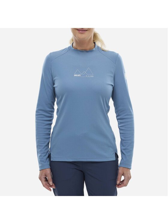 Millet Millet Koszulka techniczna Kamet Ts Ls W Niebieski Active Fit