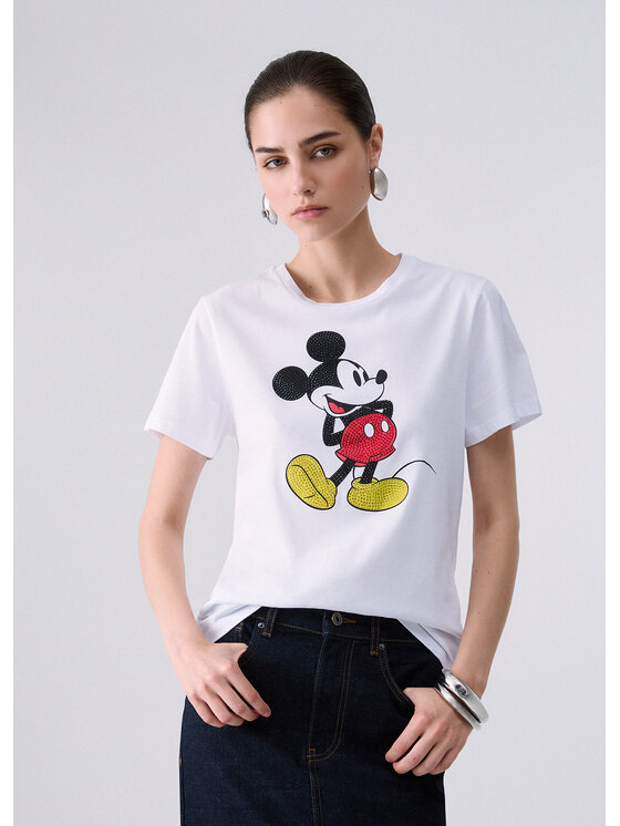 Liu Jo Liu Jo T-shirt WF6441JS904L9548 Bianco Regular Fit