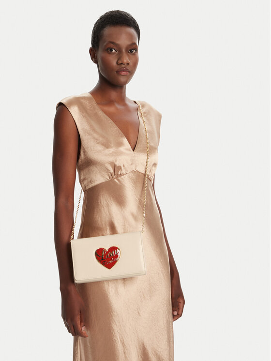 LOVE MOSCHINO LOVE MOSCHINO Ročna torba JC4186PP1NLP0110 Kremna
