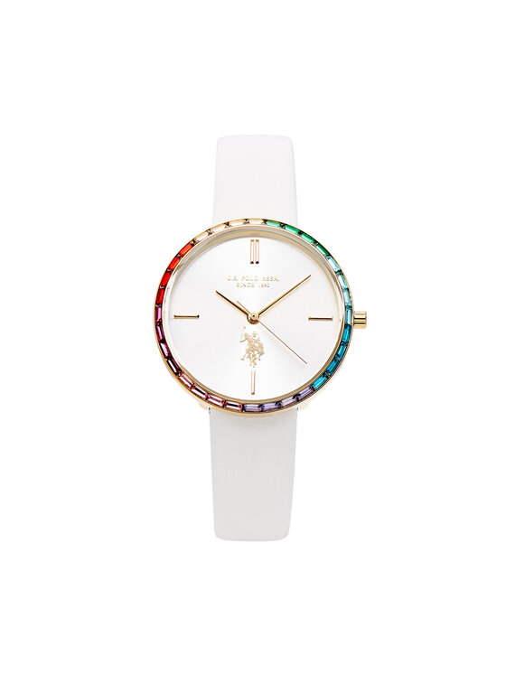 U.S. Polo Assn. U.S. Polo Assn. Uhr Rainbow USP8427WH Weiß