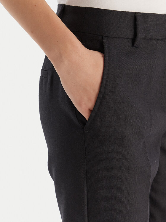 Marella Marella Pantaloni chino Margie 2523136232 Nero Slim Fit