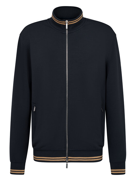 Bugatti Bugatti Sweatshirt 8750-75080C Dunkelblau Regular Fit