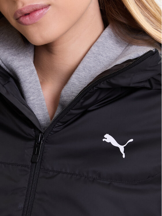 Puma Puma Átmeneti kabát Ess 688383 01 Fekete Regular Fit