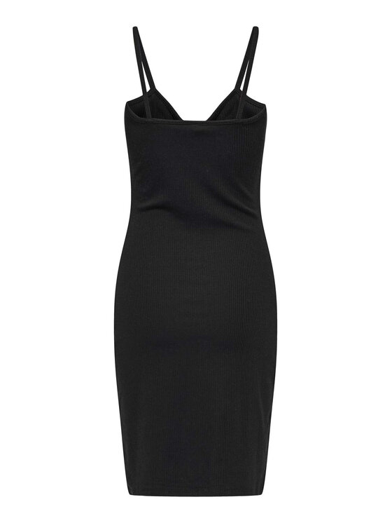 ONLY ONLY Vestito estivo Janna 15343601 Nero Slim Fit