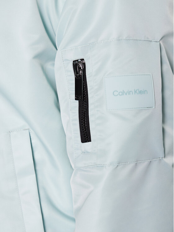Calvin Klein Calvin Klein Kurtka bomber Hero K10K109907 Niebieski Relaxed Fit