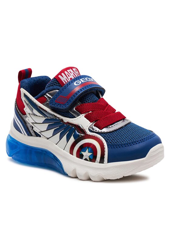 Geox Geox Sneakers J Ciberdron Boy J45LBB 01454 C0200 M Albastru