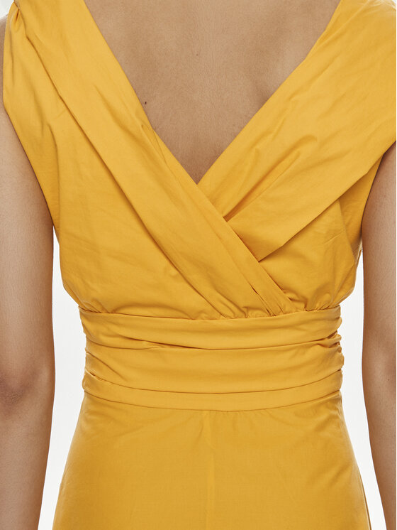 Marella Marella Poletna obleka Galizia 2413221212 Oranžna Regular Fit