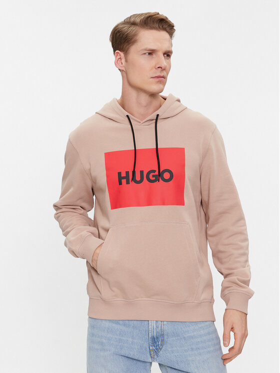 HUGO Hugo Суитшърт Duratschi223 50473168 Бежов Regular Fit